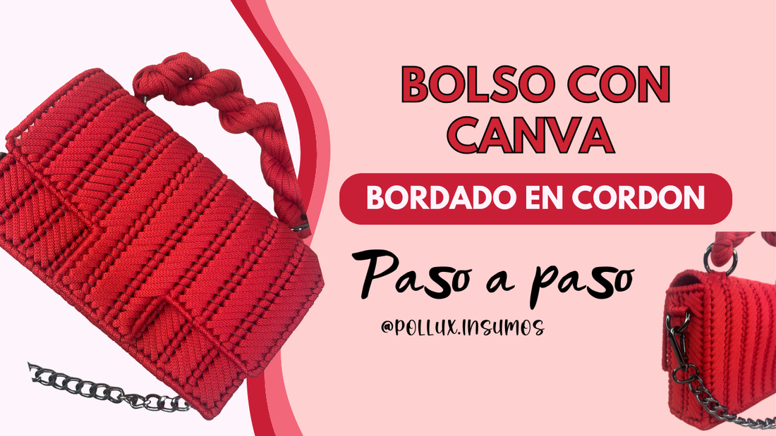 Empieza a tejer tu malla plastica.