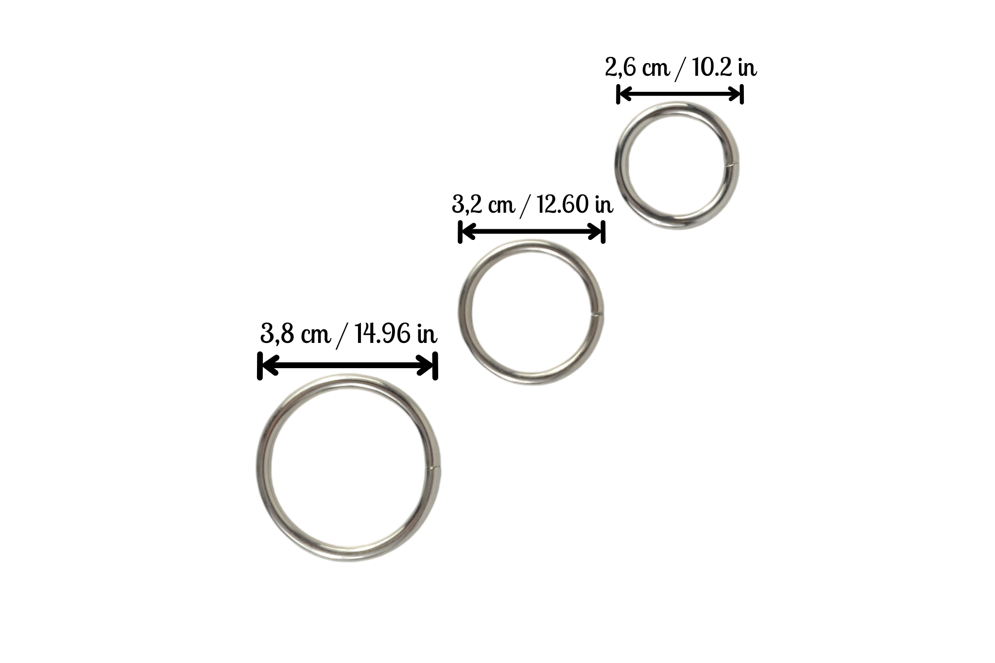 Argollas Sencillas – Acero