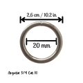 Argollas Sencillas – Acero