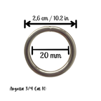 Argollas Sencillas – Acero