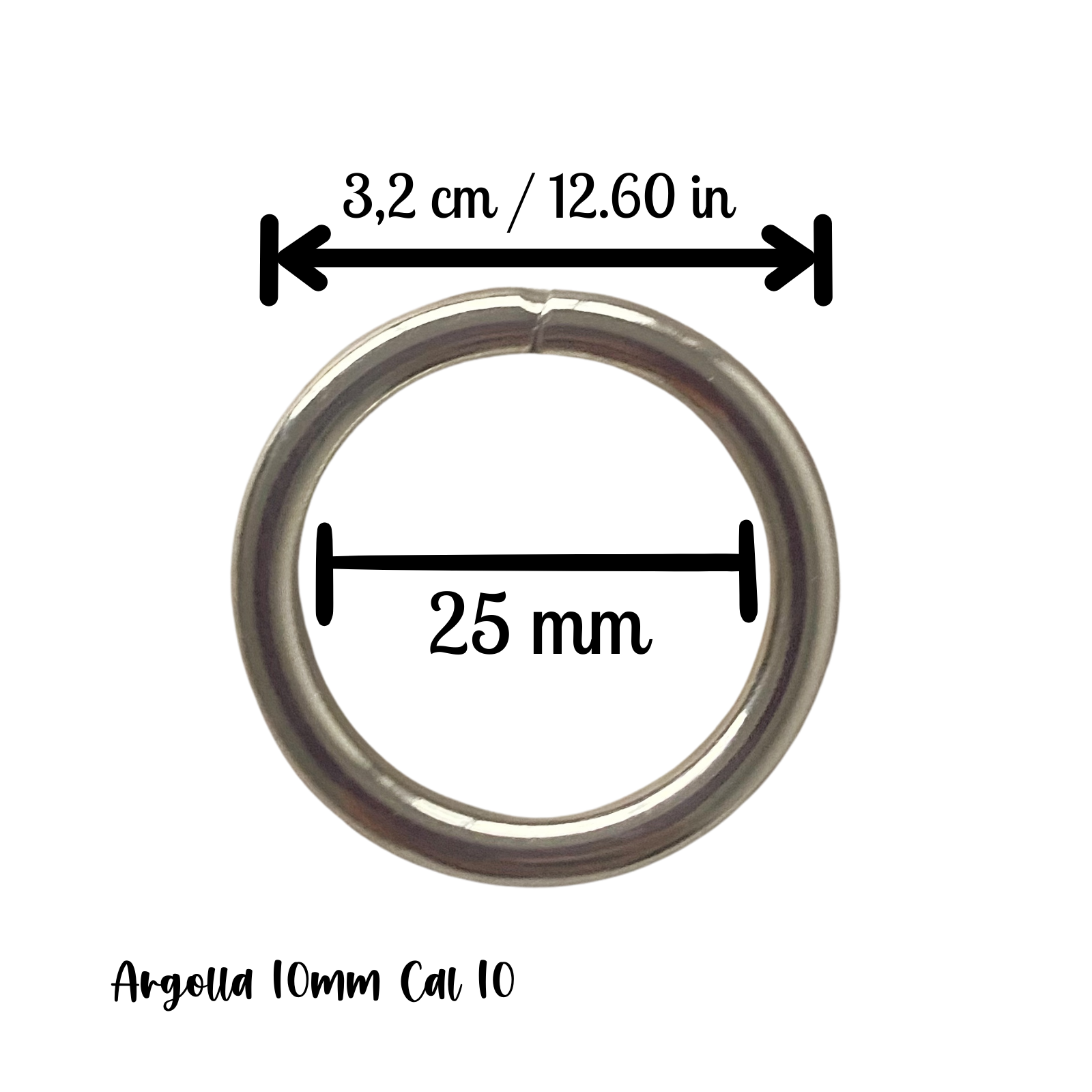 Argollas Sencillas – Acero