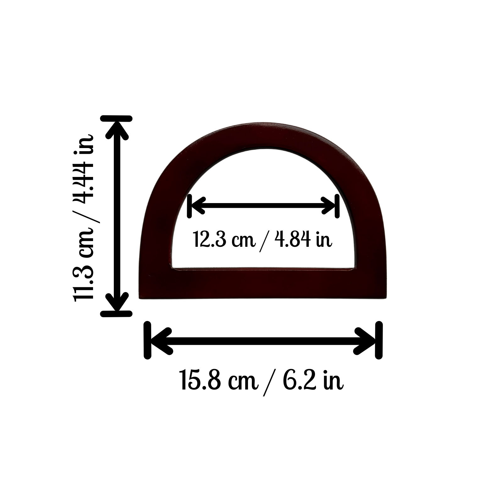 Asas De Madera Para Bolsos