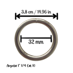 Argollas Sencillas – Acero