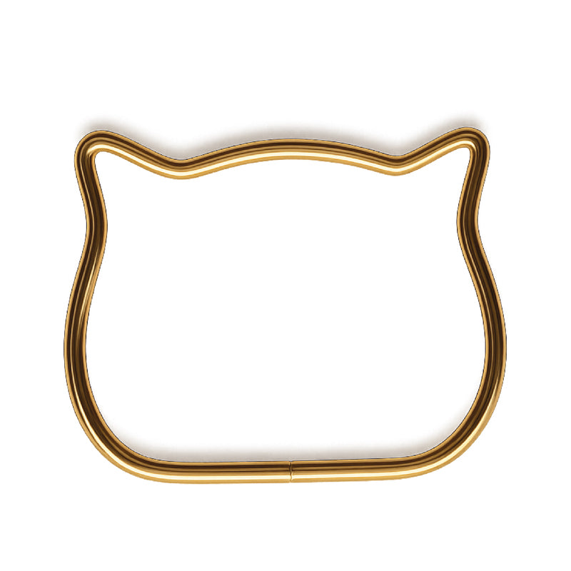 Asas para Bolso Metálicas Gato PAR