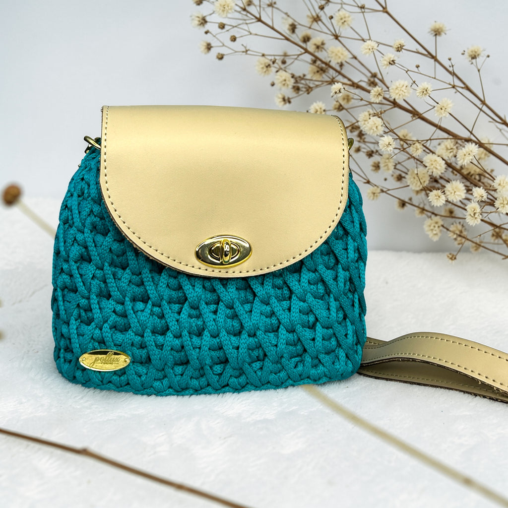 Kit Para Tejer Bolsos Con Accesorios en Cuero