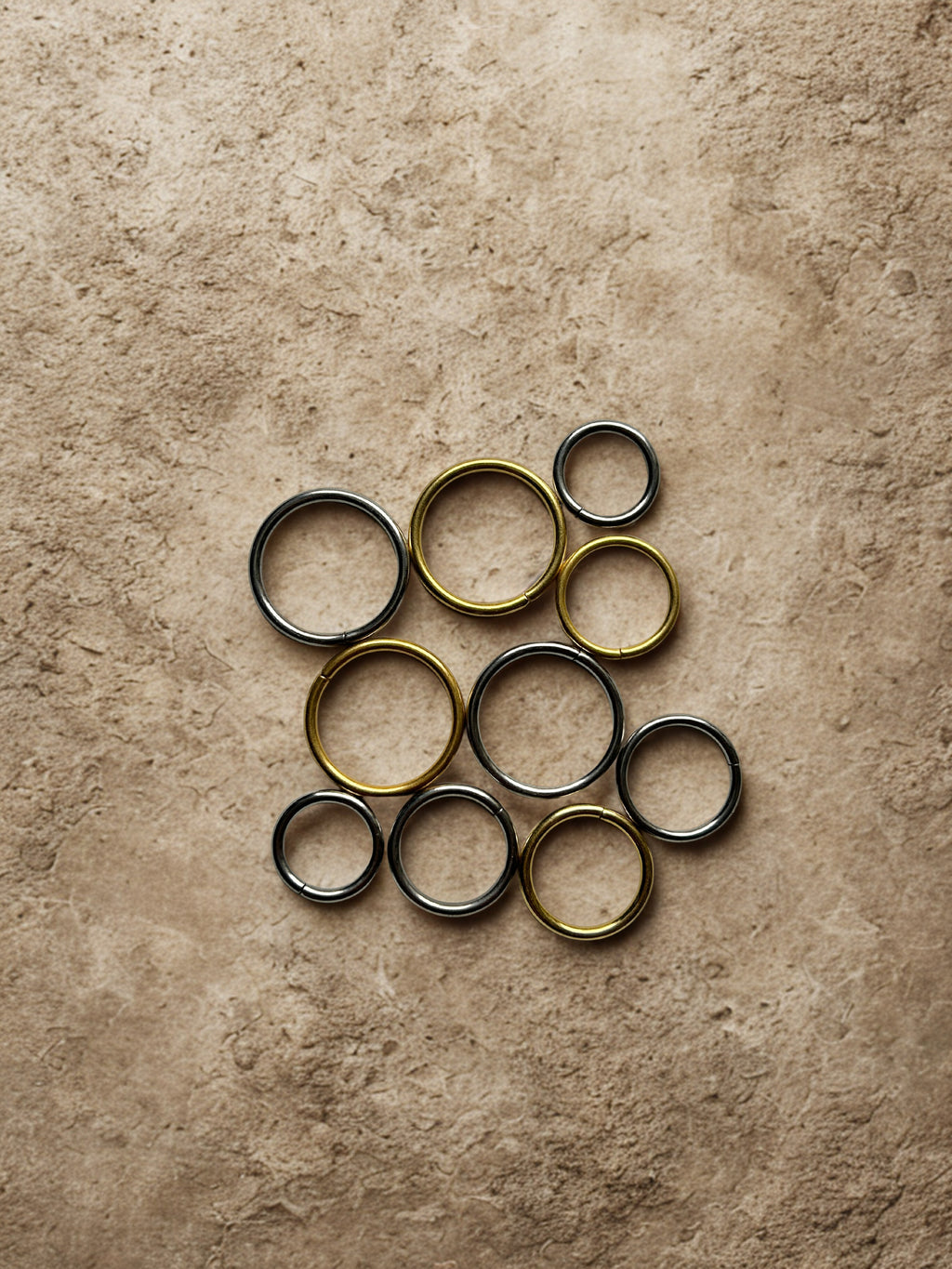 Argollas Sencillas – Acero