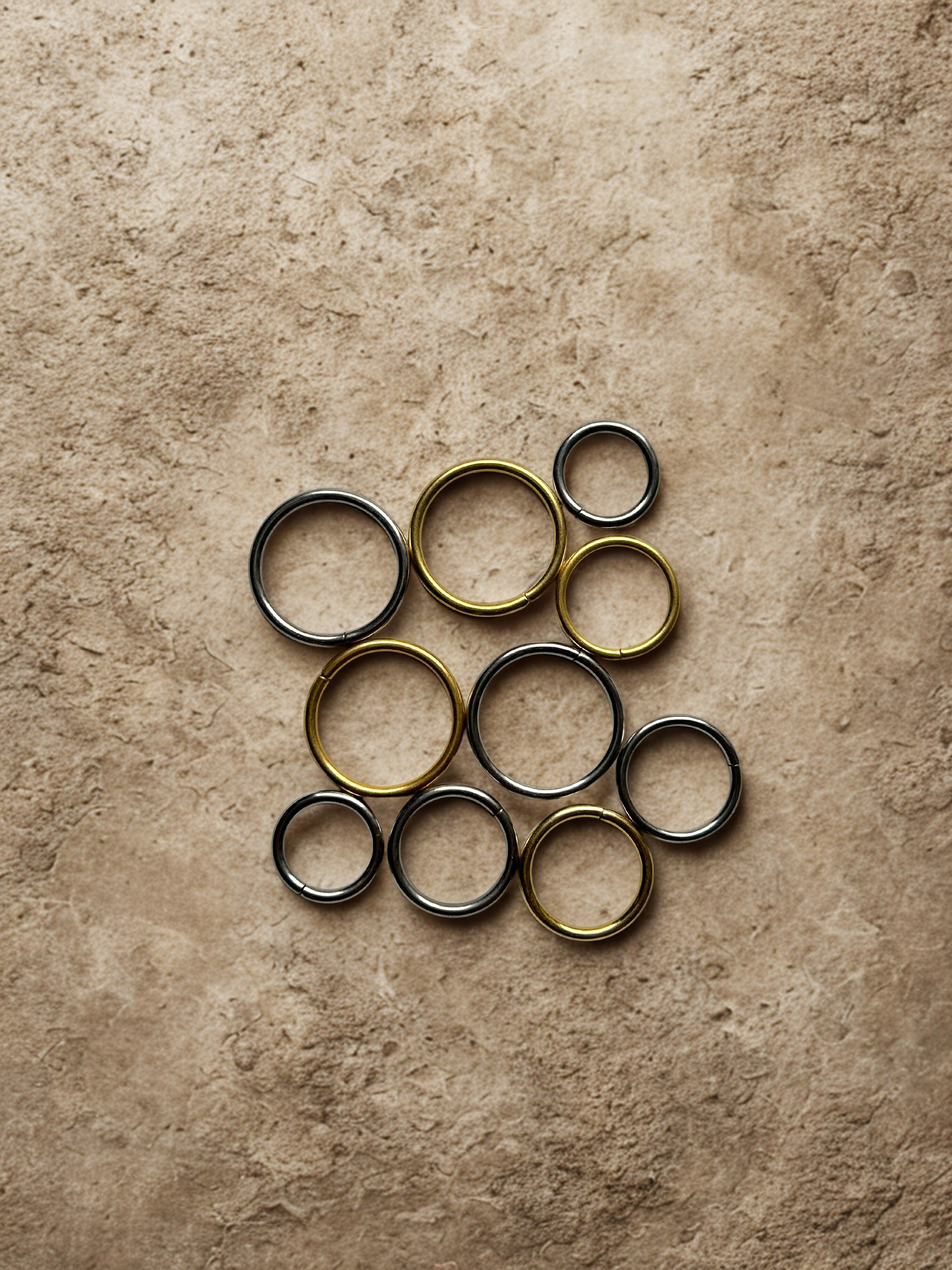 Argollas Sencillas – Acero