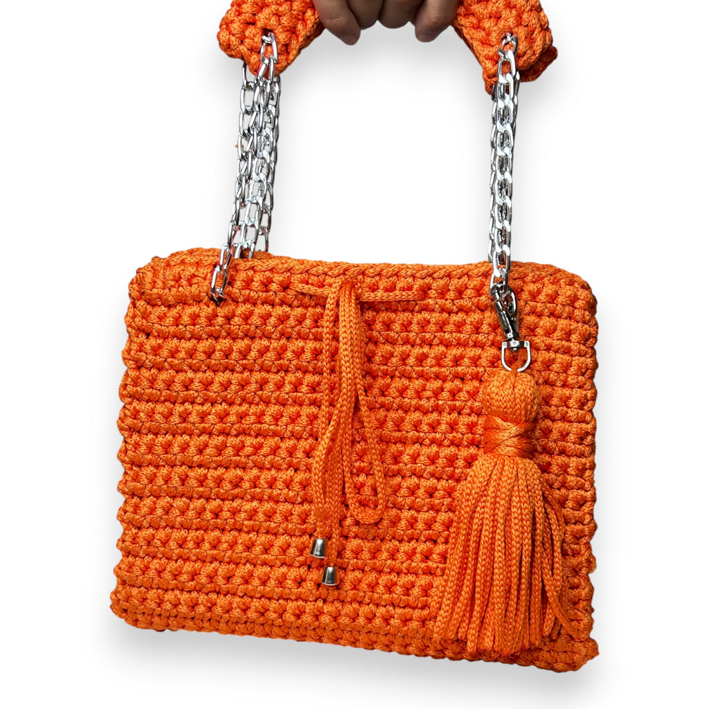 Kit para tejer bolso con cordón