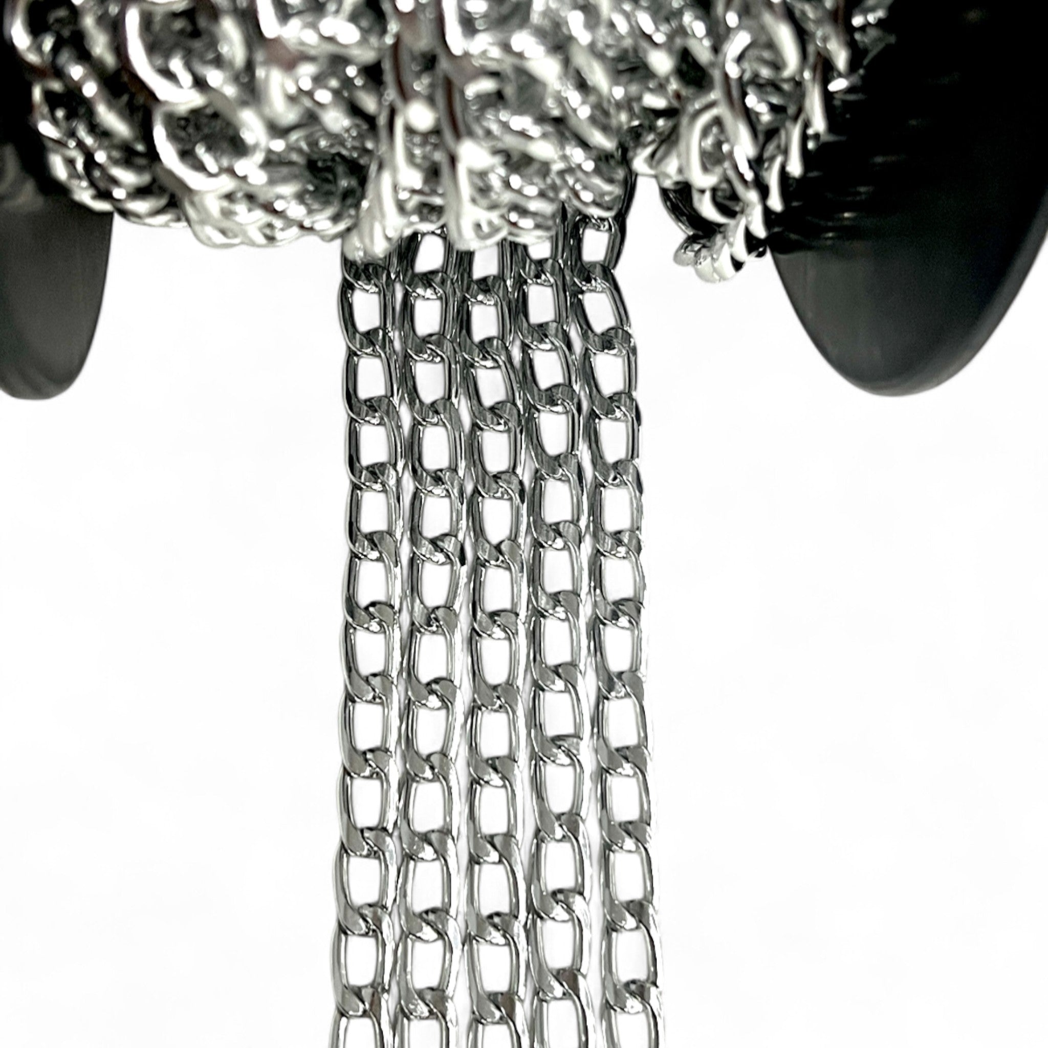 Cadena Aluminio Plana Para Bolso