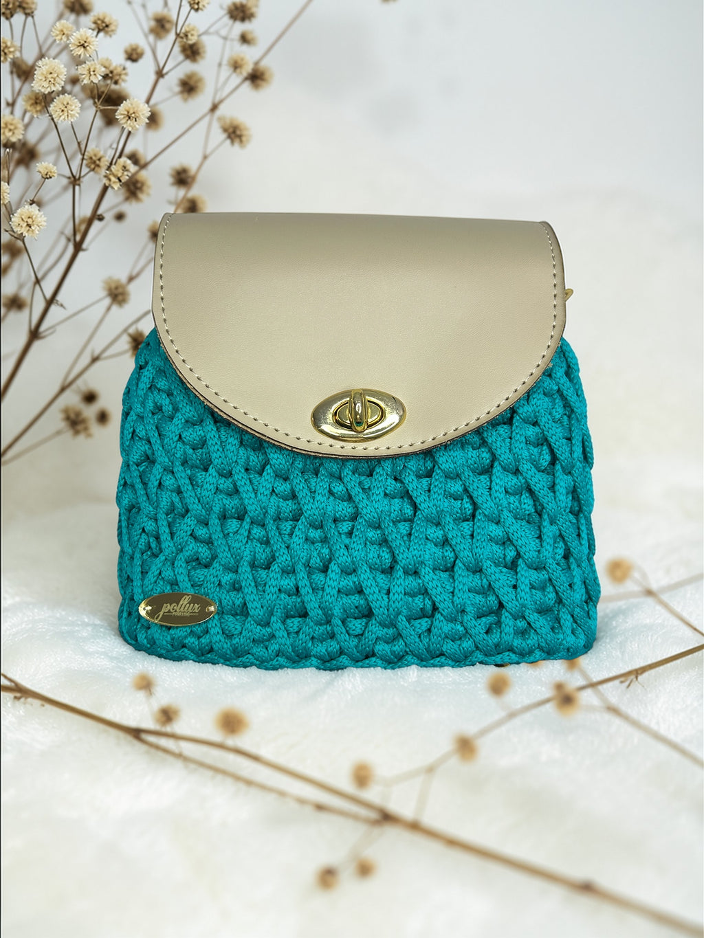 Kit Para Tejer Bolsos Con Accesorios en Cuero