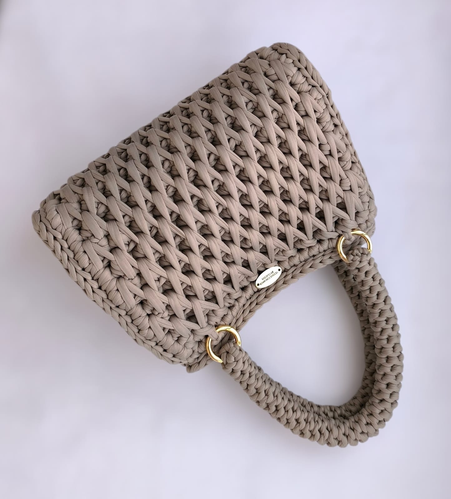 Kit para Tejer Bolso con Punto Panal