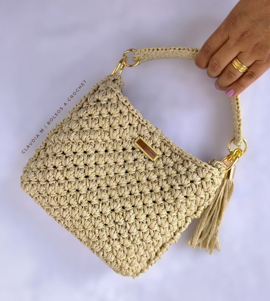 Kit para tejer Bolsos Elegante + Video Tutorial